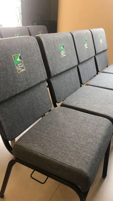 Cadeira SC Tecido Cinza 55